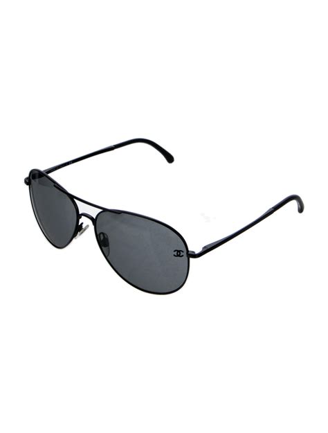 chanel pilot signature sunglasses